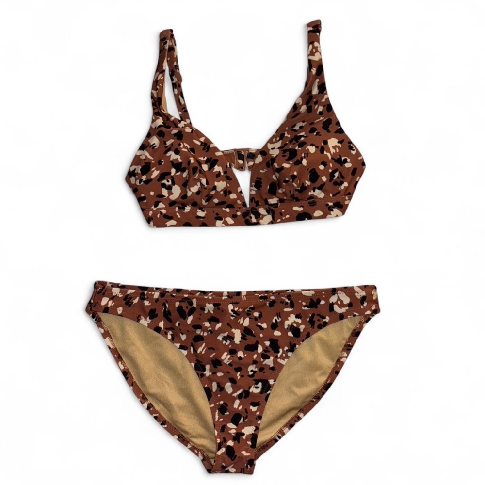 Old Navy Animal Print Bikini Set - Women Swim